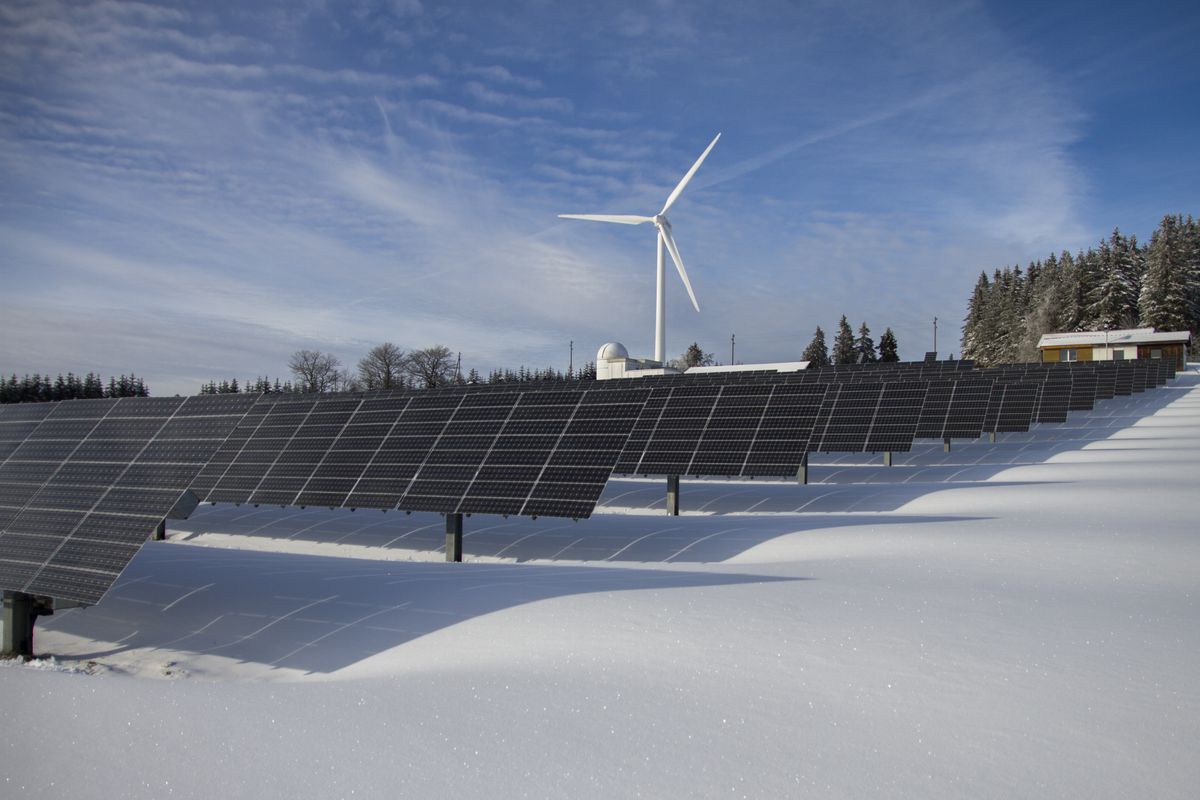 Renewable energy infrastructure and electric utility transmission network